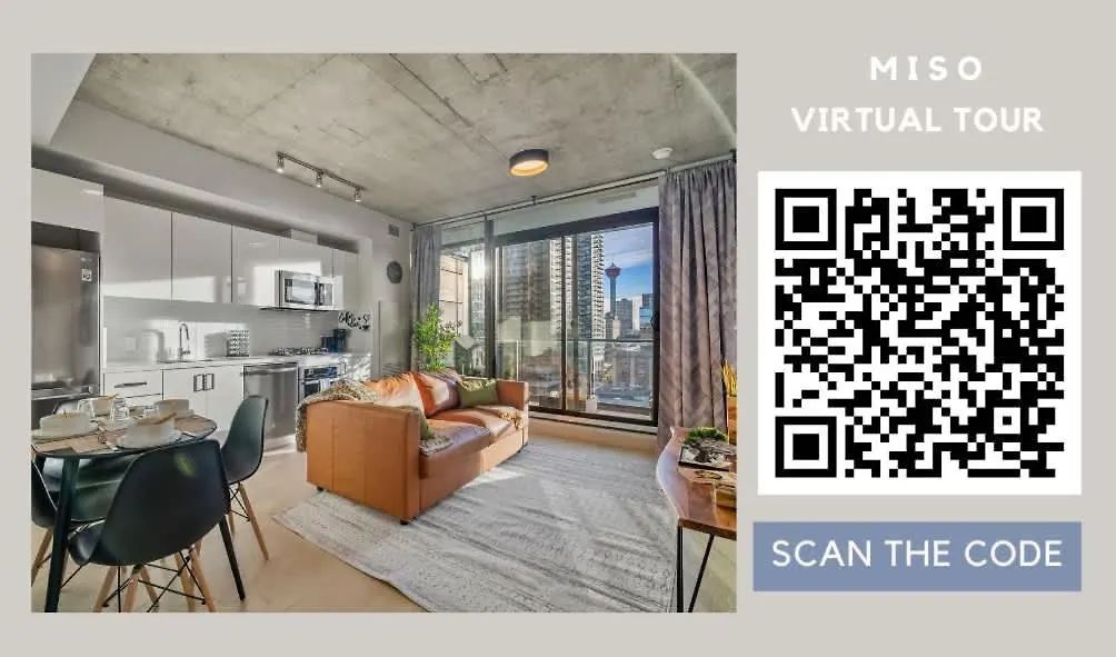 Miso 2 Bd - Skyline View Patio Gym Pool & Ac Villa Calgary Canada